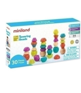 JUEGO ED.MINILAND TOWERING BEADS