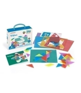 JUEGO ED.MINILAND TRANSLUCENT TANGRAM