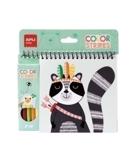 JUEGO EDUC.APLI BLOC COLOR STRIPES