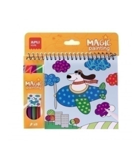 JUEGO EDUC.APLI BLOC MAGIC PAINTING