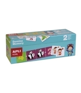 JUEGO APLI KIDS DOMINO&MEMORY (2 en 1)