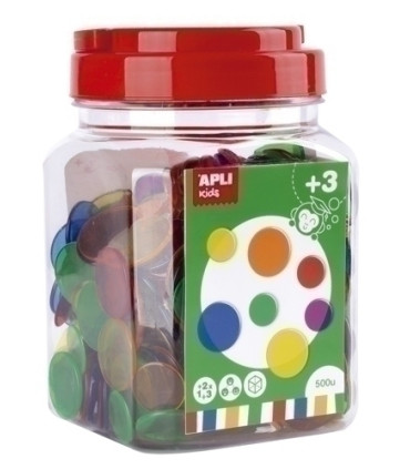 JUEGO EDUC. APLI PIEZAS PARA CONTAR 50