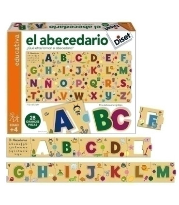 JUEGO EDUC. DISET EL ABECEDARIO