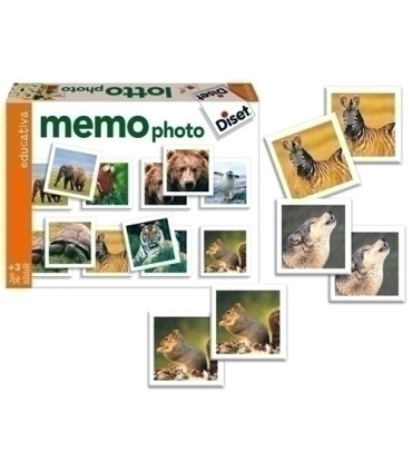 JUEGO EDUC. DISET FICHAS MEMO PHOTO