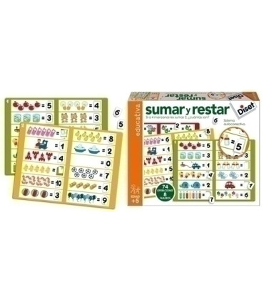 JUEGO EDUC. DISET SUMAR Y RESTAR