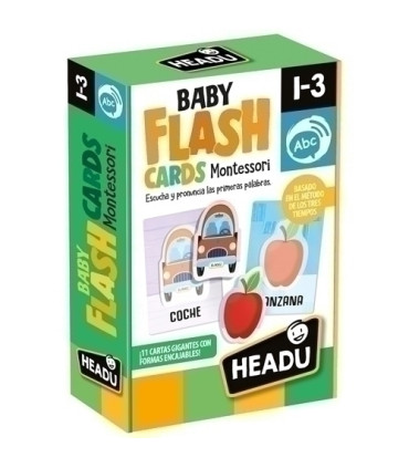 JUEGO EDUCATIVO HEADU BABY FLASH CARDS