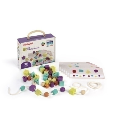 JUEGO ED.MINILAND ECO ACTIVITY SHAPES