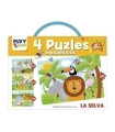 JGO.IMAGILAND PLAYTIME PUZLES LA SELVA