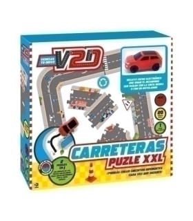 JGO.IMAGILAND PUZLE XXL CARRETERA c/COCH