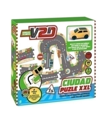 JGO.IMAGILAND PUZLE XXL LA CIUDAD c/COCH