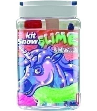 JUEGO INSTANT SLIME KIT SNOW SNOW UNICOR