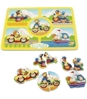 JUEGO KLUGER ENSARTE 10 PIEZAS VEHICULOS