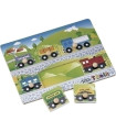 JUEGO KLUGER ENSARTE 7 PIEZAS TREN