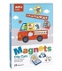 JUEGO MAGNETICO APLI COCHES 25 PIEZAS