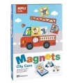 JUEGO MAGNETICO APLI COCHES 25 PIEZAS