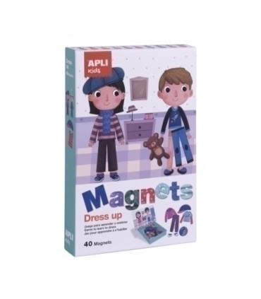 JUEGO MAGNETICO APLI DRESS UP 40 PIEZAS