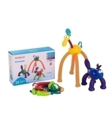 JUEGO MINILAND ANIMATCH 31 PIEZAS