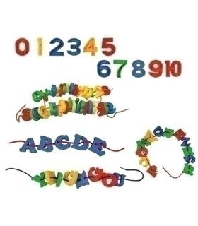 JUEGO SMART LETRAS ENSARTABLES BOLSA 156