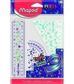 KIT 3 REGLAS MAPED PIXEL PARTY TWIST&FLE