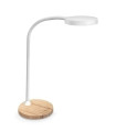 LAMPARA SOBR. CEP LED BLAN/MADERA