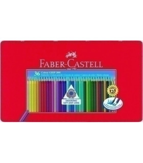 LAPICES ACLB.FABER COLOUR GRIP est.MT.36