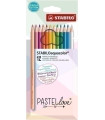 LAPICES ACLB.STABILO AQUACOLOR LOVE e.12