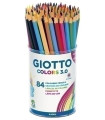 LAPICES GIOTTO COLORS 3.0 Bote 84 ud