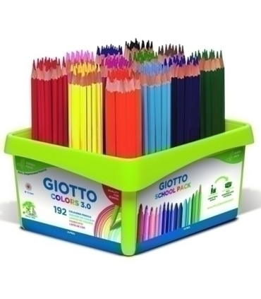 LAPICES GIOTTO COLORS 3.0 S.PACK 192