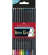 LAPICES COLOR FABER CASTELL BLACK est.12
