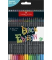 LAPICES COLOR FABER CASTELL BLACK est.36