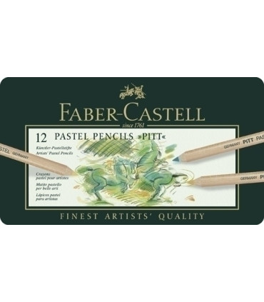 LAPICES COLOR FABER PITT-PASTEL est.12