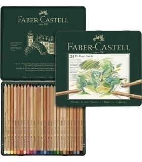 LAPICES COLOR FABER PITT-PASTEL est.24