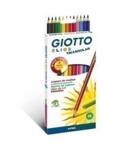 LAPICES COLOR GIOTTO ELIOS TRI est.12