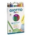 LAPICES COLOR GIOTTO MEGA est.12