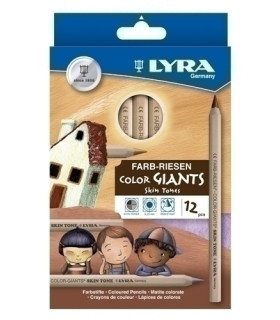 LAPICES COLOR LYRA COLOR GIANTS SKIN 12