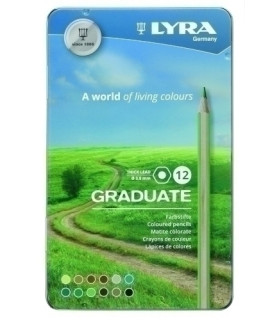 LAPICES COLOR LYRA GRADUATE EST.12