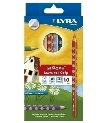 LAPICES COLOR LYRA GROOVE est.10