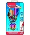 LAPICES COLOR MAPED STRONG METAL es.12