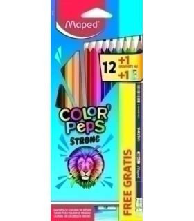 LAPICES COLOR MAPED STRONG es.12