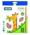 LAPICES COLOR MILAN MAXI TRIANGULA Es.12