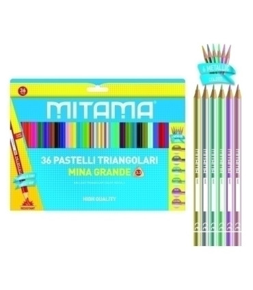 LAPICES COLOR MITAMA TRIANG.C/36