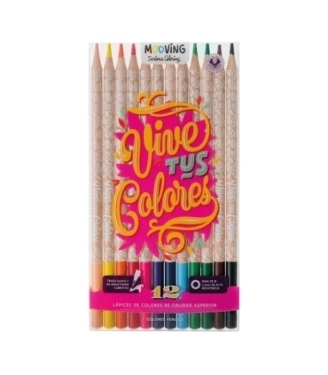 LAPICES COLOR MOOVING EST.12