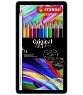 LAPICES COLOR STABILO ORIGINAL ARTY C/12