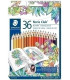 LAPICES COLOR STAEDT.144 NORIS est.36 JB