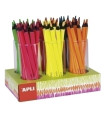 LAPIZ APLI JUMBO FLUOR TRI. EXP.108