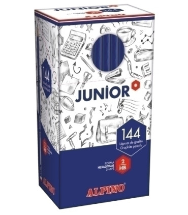 LAPIZ JUNIOR GRAFITO CON CABECILLA C/144