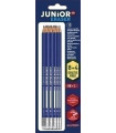 LAPIZ ALPINO JUNIOR con GOMA - HB bl.8+4