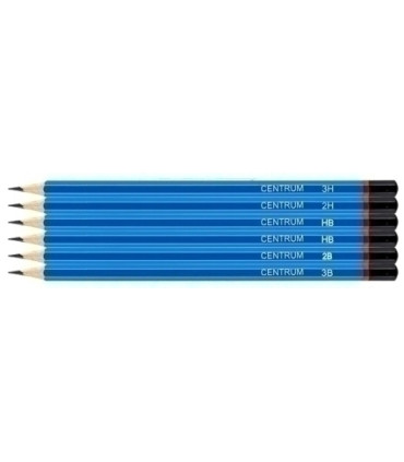 LAPIZ GRAFITO CENTRUM SURTIDO B/6