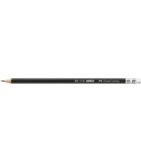 LAPIZ FABER 1112 C/GOMA - HB