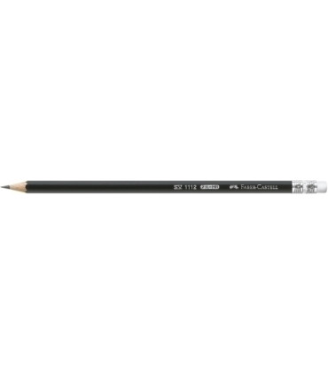 LAPIZ FABER 1112 C/GOMA - HB